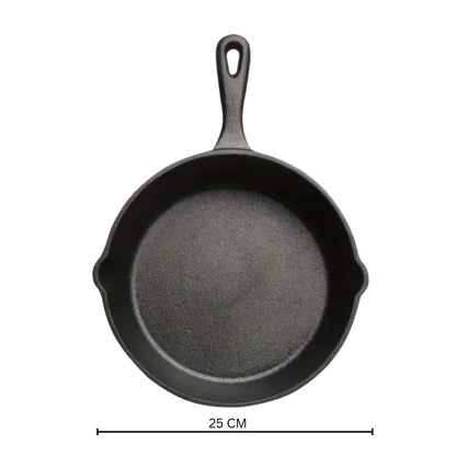 Skanto | Black Cast Iron Frying Pan