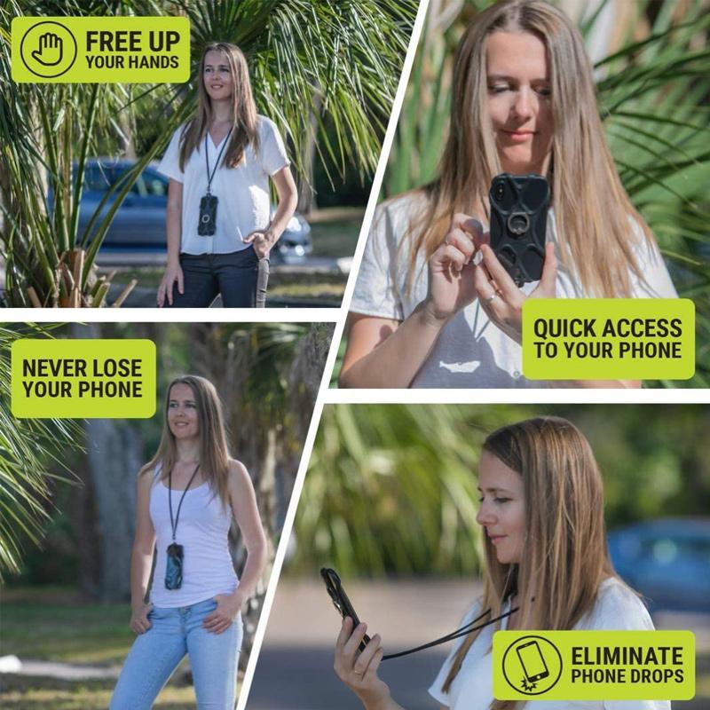 BowLift | Universal Silicone Lanyard Phone Holder