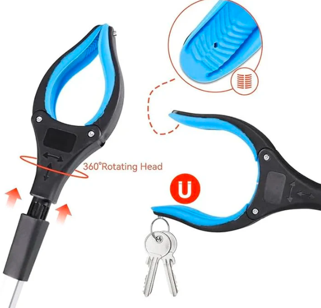 BowLift | Newly Upgraded Foldable Grabber With 360° Swivel Clip