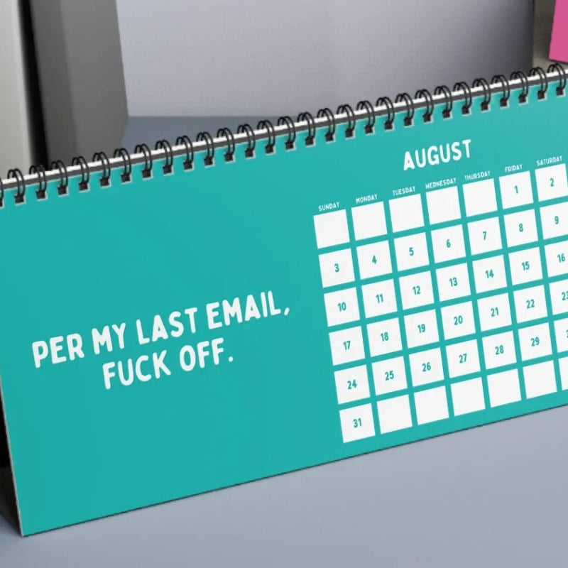 Skanto | Funny 2025 Sarcastic Calendar