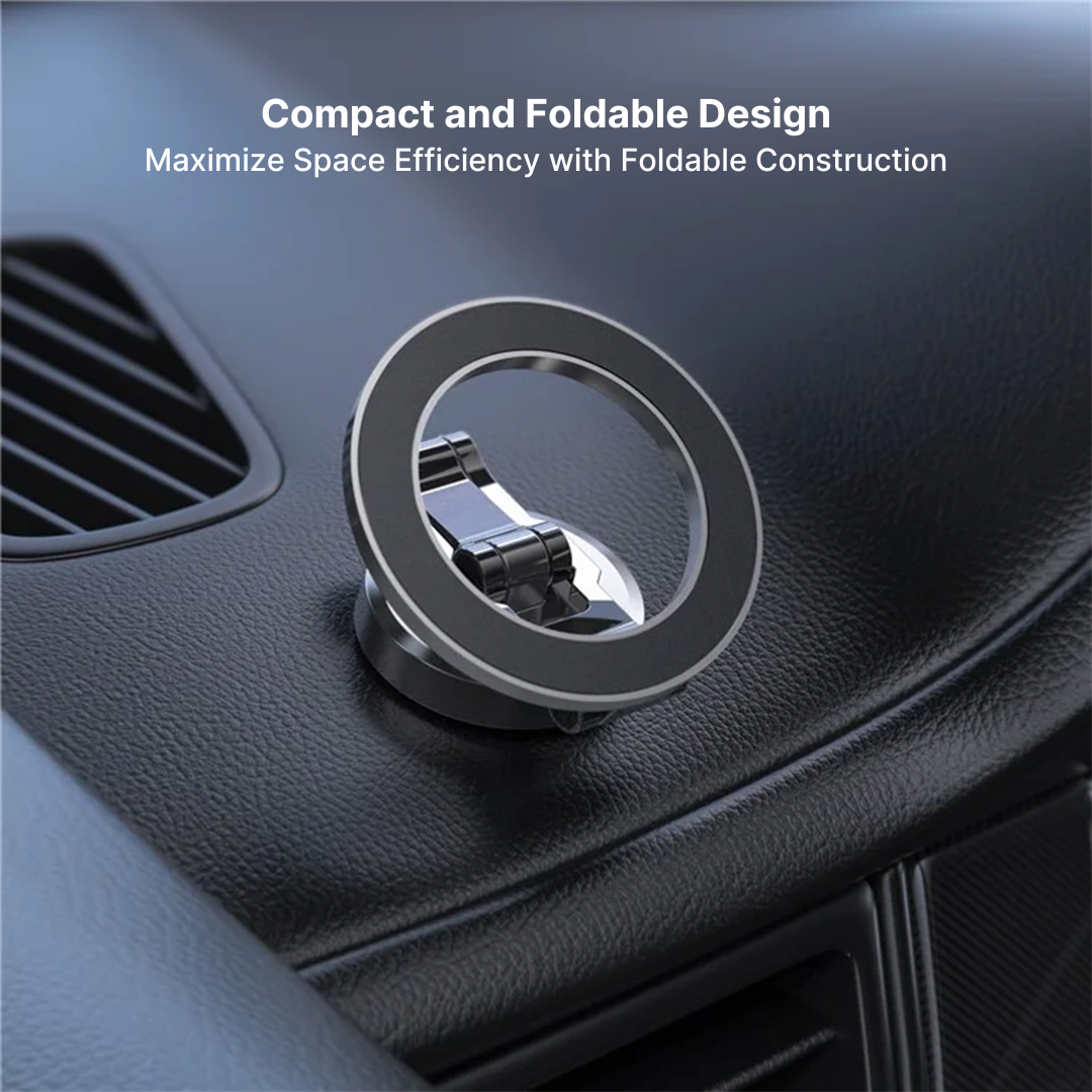 BowLift | Top Rated Magnetic Car Phone Holder with Adjustable Stand - Best Auto Phone Mount for iPhone