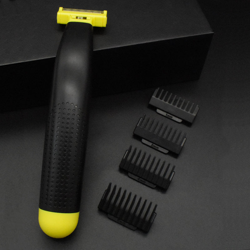 Full-body wet and dry shaver