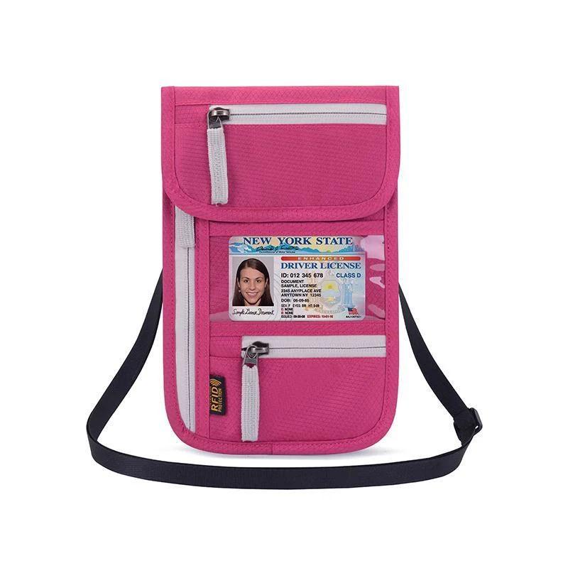 Travel wallet with RFID blocking