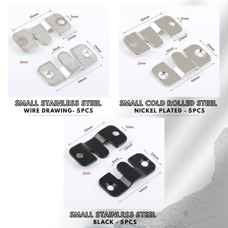 Skanto Skanto | Stainless Steel Interlocking Flush Mount Brackets