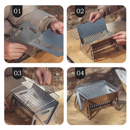 Skanto | Stainless Steel Folding Grill