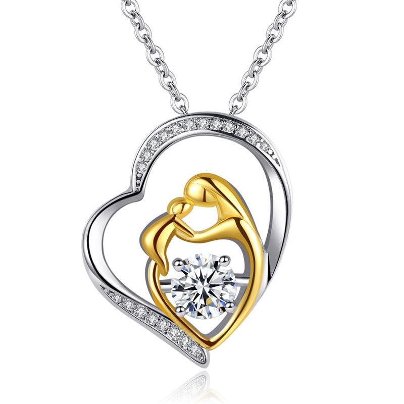 Skanto | Zircon Heart Pendant Necklace