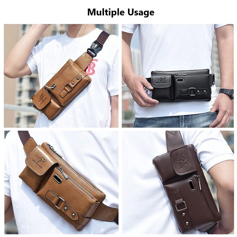 Men's shoulder bag, chest bag