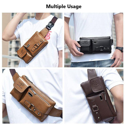 Men's shoulder bag, chest bag