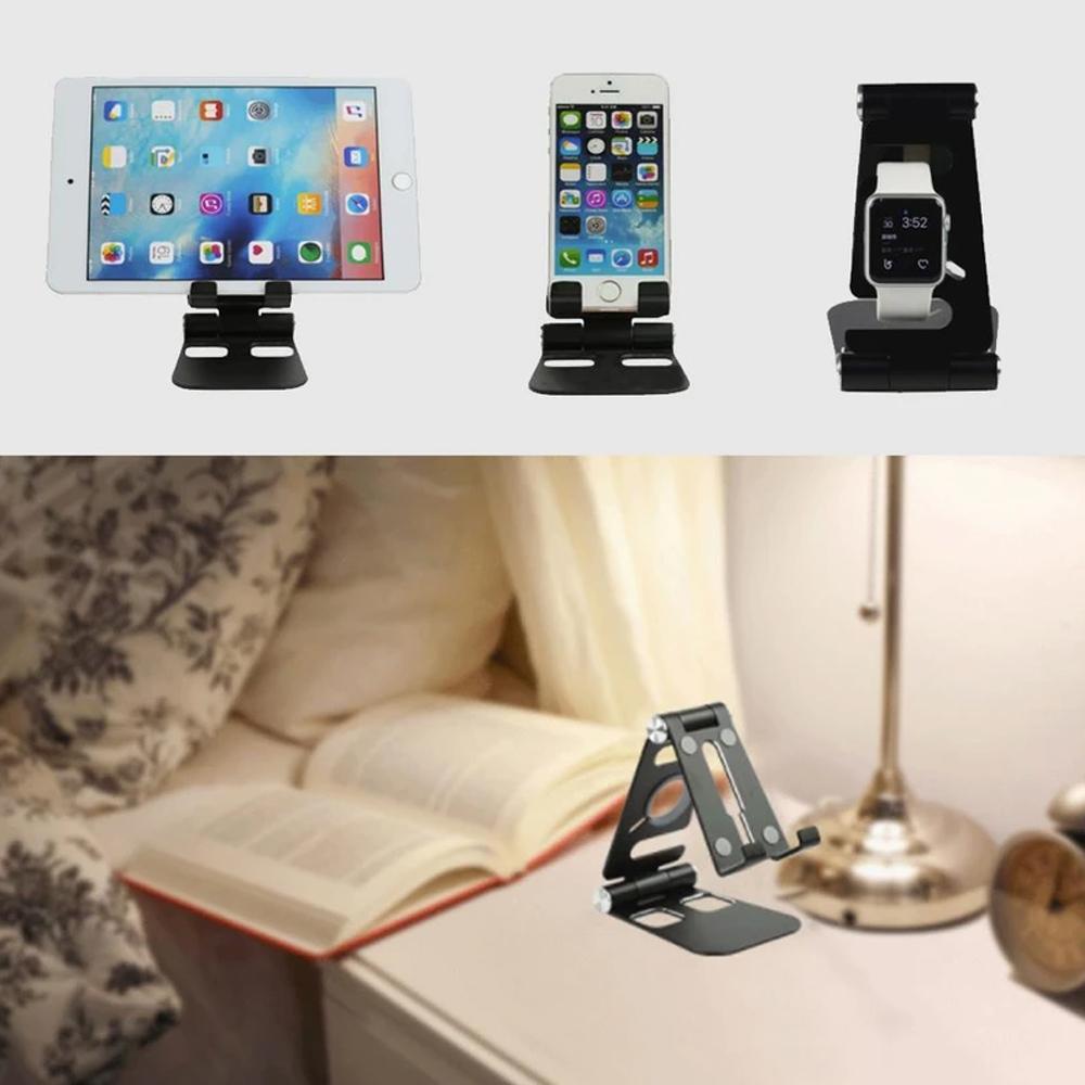 Multipurpose foldable smartphone holder made of aluminum alloy | Bowlift