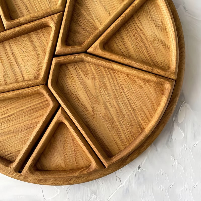 Skanto | Puzzle Board - Wood with Removable Dividers