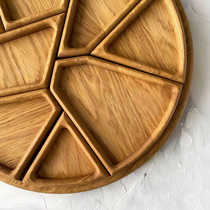 Skanto | Puzzle Board - Wood with Removable Dividers