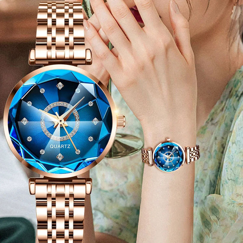 BowLift | Starry Diamond Dial Ladies Waterproof Watch