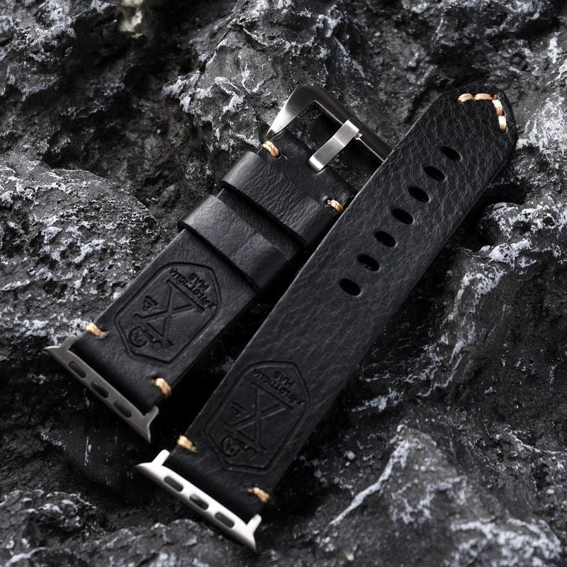 BowLift | Handmade Vintage Leather Apple Watch Band