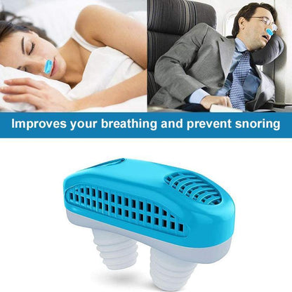 Micro CPAP Anti-Snoring Electronic Device