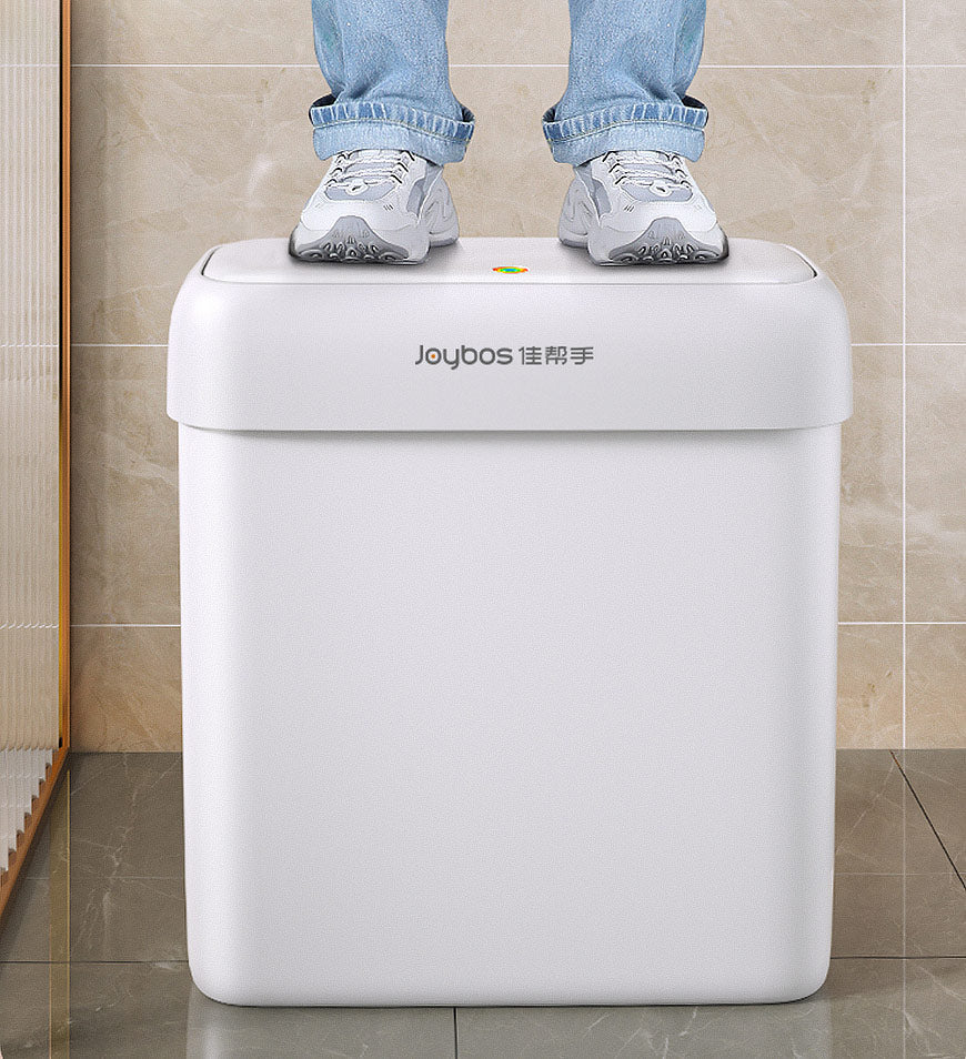 Sandsberg® Narrow Bathroom Trash Can with Lid Z39