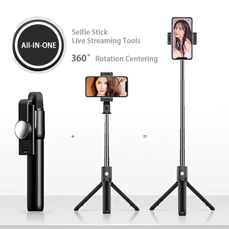 Skanto | Multifunctional Wireless Bluetooth Selfie Stick