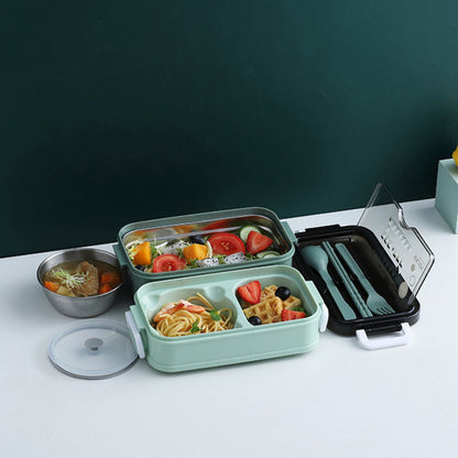 Skanto | Portable Wooden Stackable Lunch Box