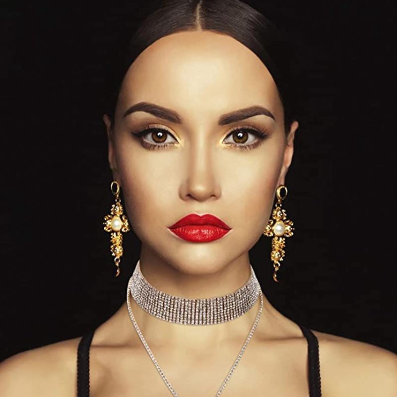 Skanto | Rhinestone Topp Choker