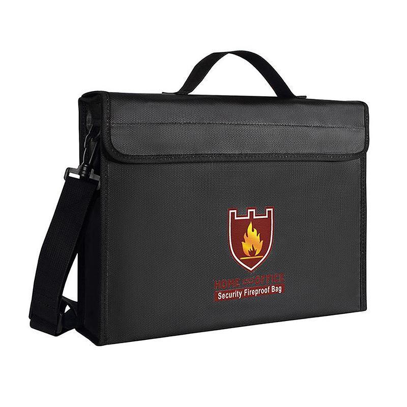 Fireproof and water-repellent document bag