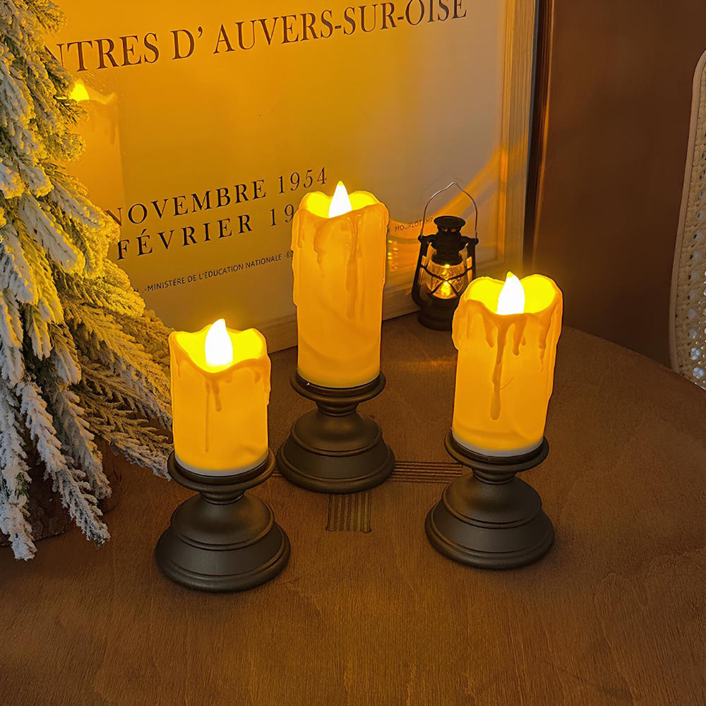 Skanto | Flameless Block Candles