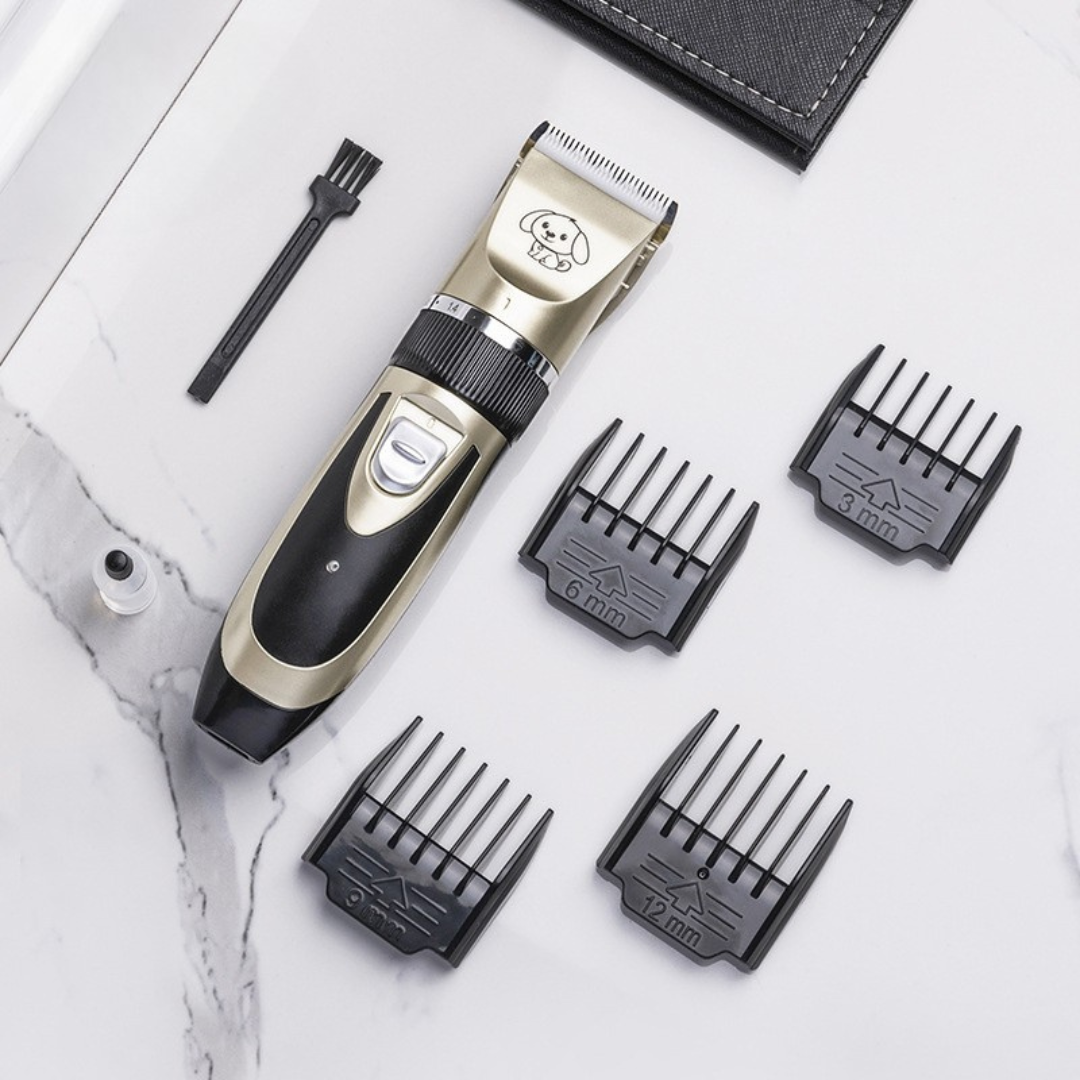 Silent Coat Trimmer set for dogs Bowlift