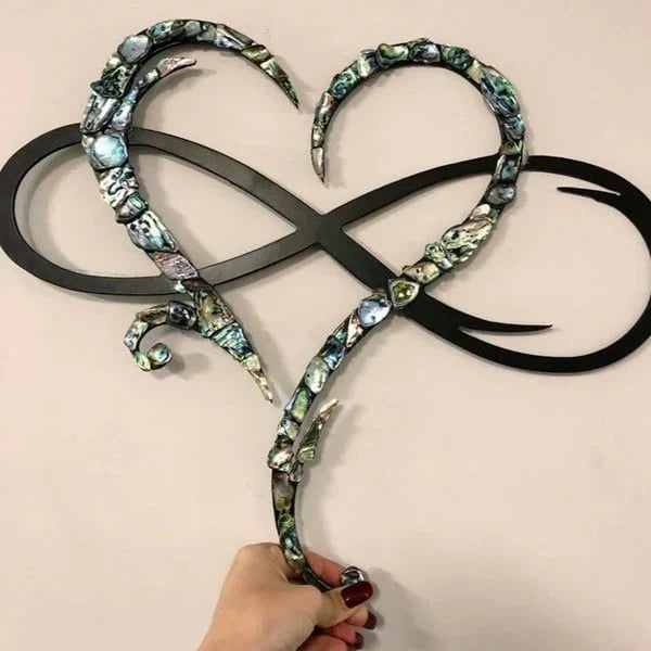 Skanto | Iron Wall Decor with Infinity Heart