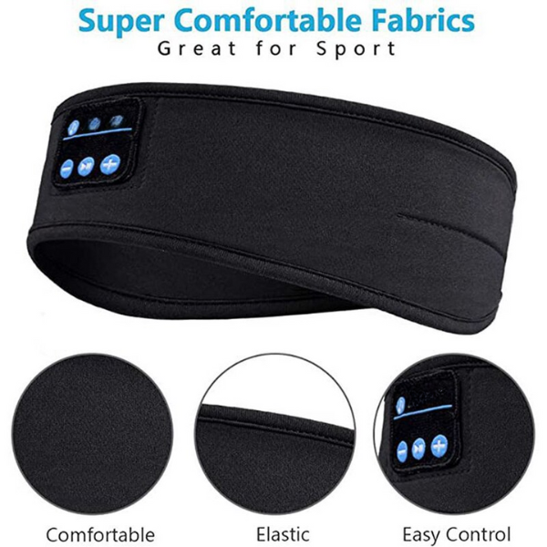 Skanto | Sleep Headphones | Wireless Bluetooth Headband for Sleep