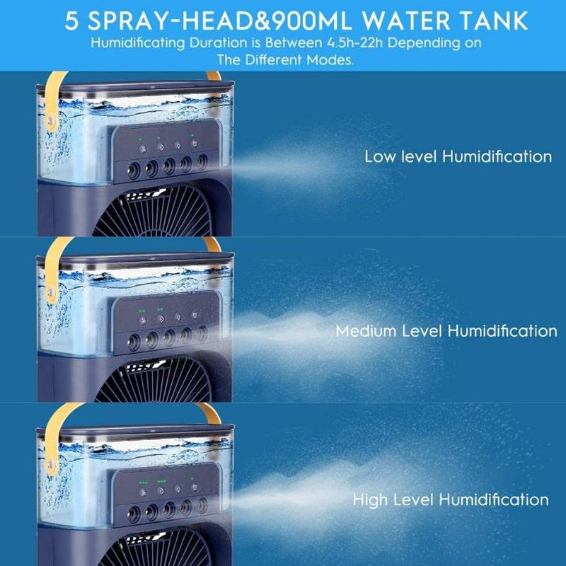 BowLift | Spray cooling fan with watering can