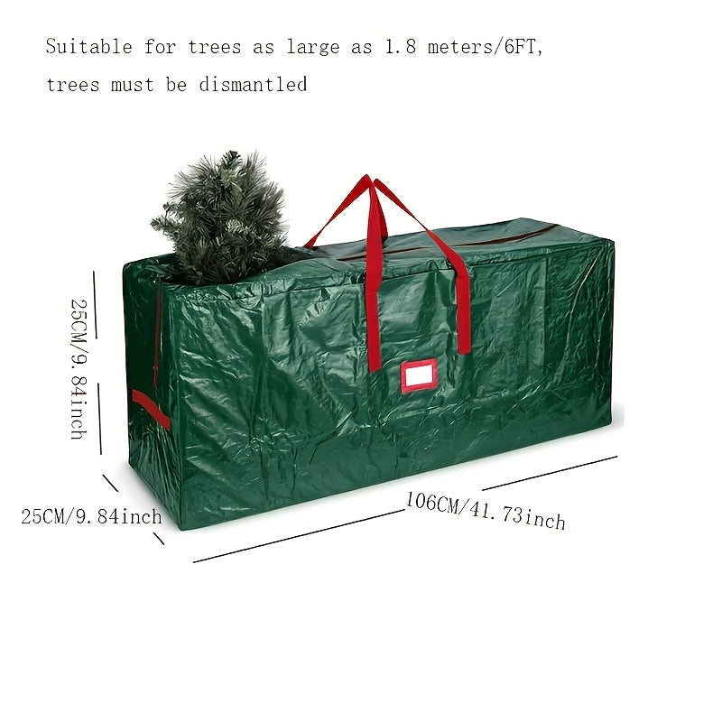 BowLift | Large Storage Bag for Artificial Christmas Trees – Waterproof and Durable Polyester Model TreeTote