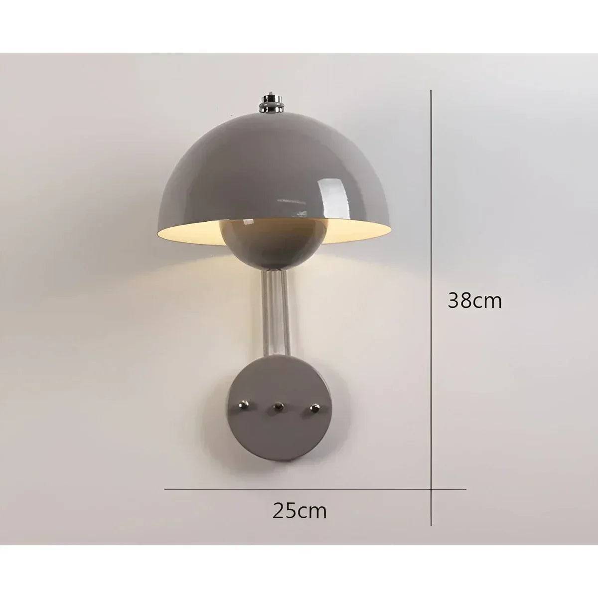 Skanto | BudLume - Mushroom Light Cozy Scandinavian Wall Lamp