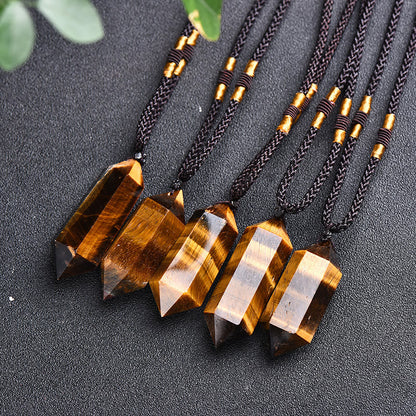 Skanto | Natural Crystal Amethyst Healing Necklace - Lyra