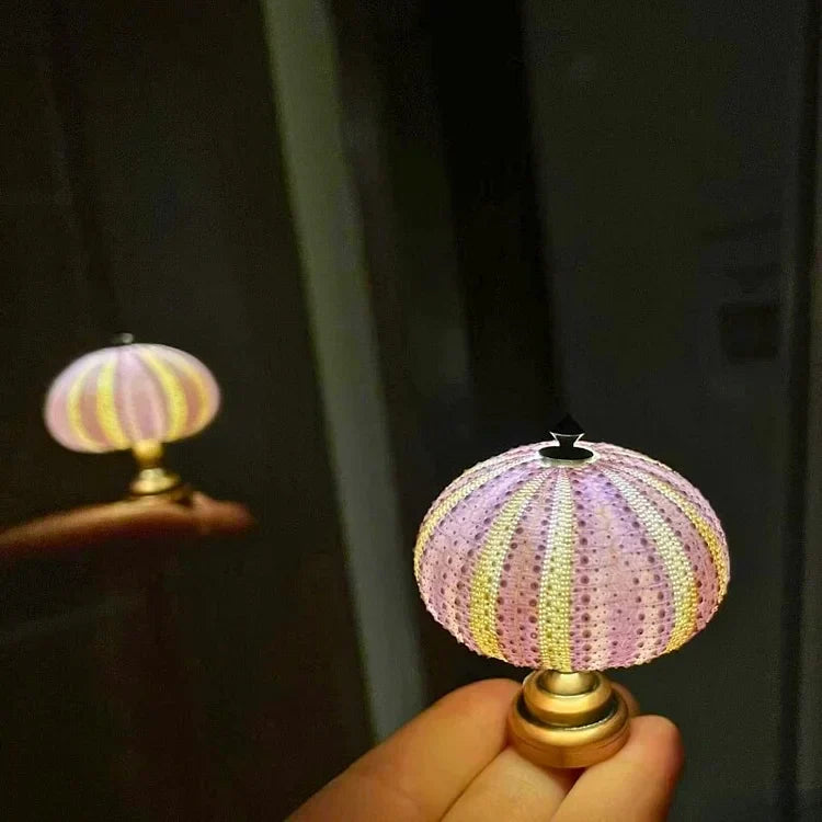 LumiCraft – Unique DIY table lamp with natural shell for a cozy ambiance