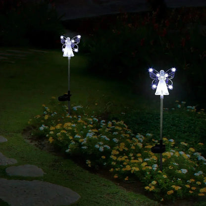 BowLift | Solar Angel LED Garden Light for Outdoor Decoration