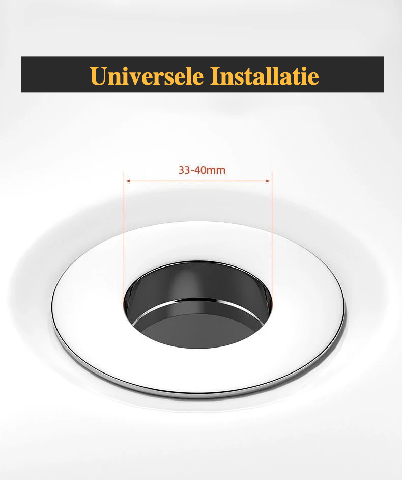 CleanSeal Universal Pop-Up Sink Stopper Karnz