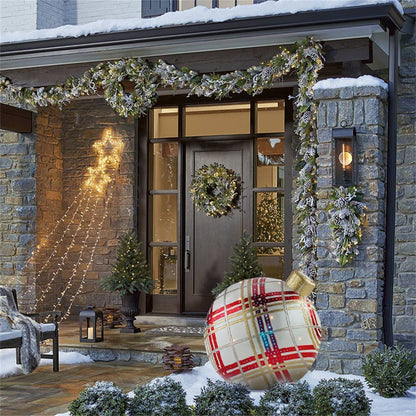 Skanto | Christmas Inflatable Decoration Ball | Outdoor Garden Ornament | 60cm PVC