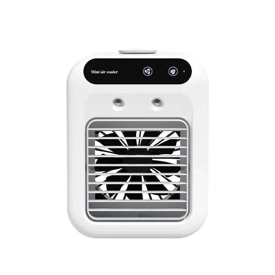 Portable Mini USB Air Cooler Fan with Rechargeable Humidifier | Skanto