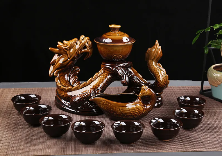 BowLift | Rotating Handcrafted Tea Ceremony Set
