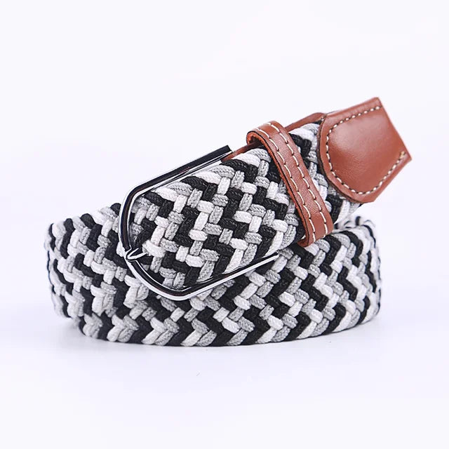 Skanto | Elastic Casual Belt | Flexible Stretch Comfort | Multicolor