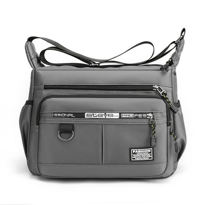 Men's messenger bag with multiple pockets | Bowlift
