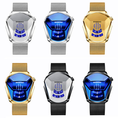 BowLift | Men's Diamond Style Quartz Watch