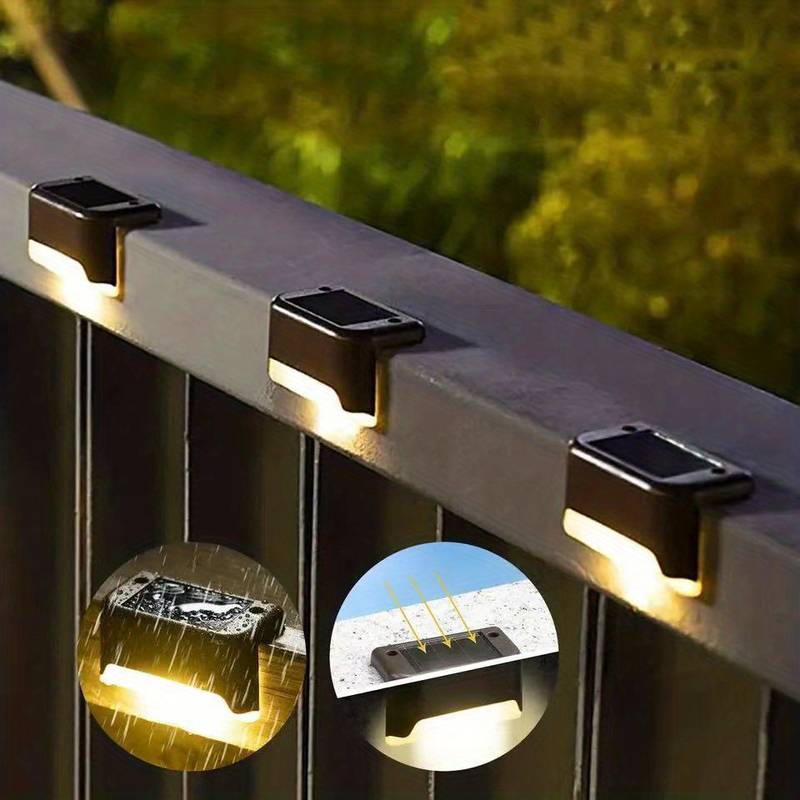 Battery-less Solar LED wall lights for improved garden atmosphere