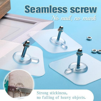 BowLift | Self Adhesive Nails Wall Mount Non-Trace Screw Hook Stickers