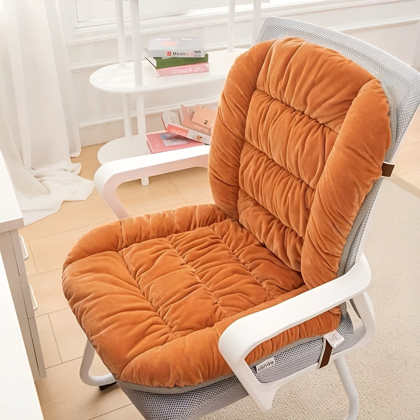 Thick seat cushions for chairs – soft, warm and comfortable | Ideal for living area and office