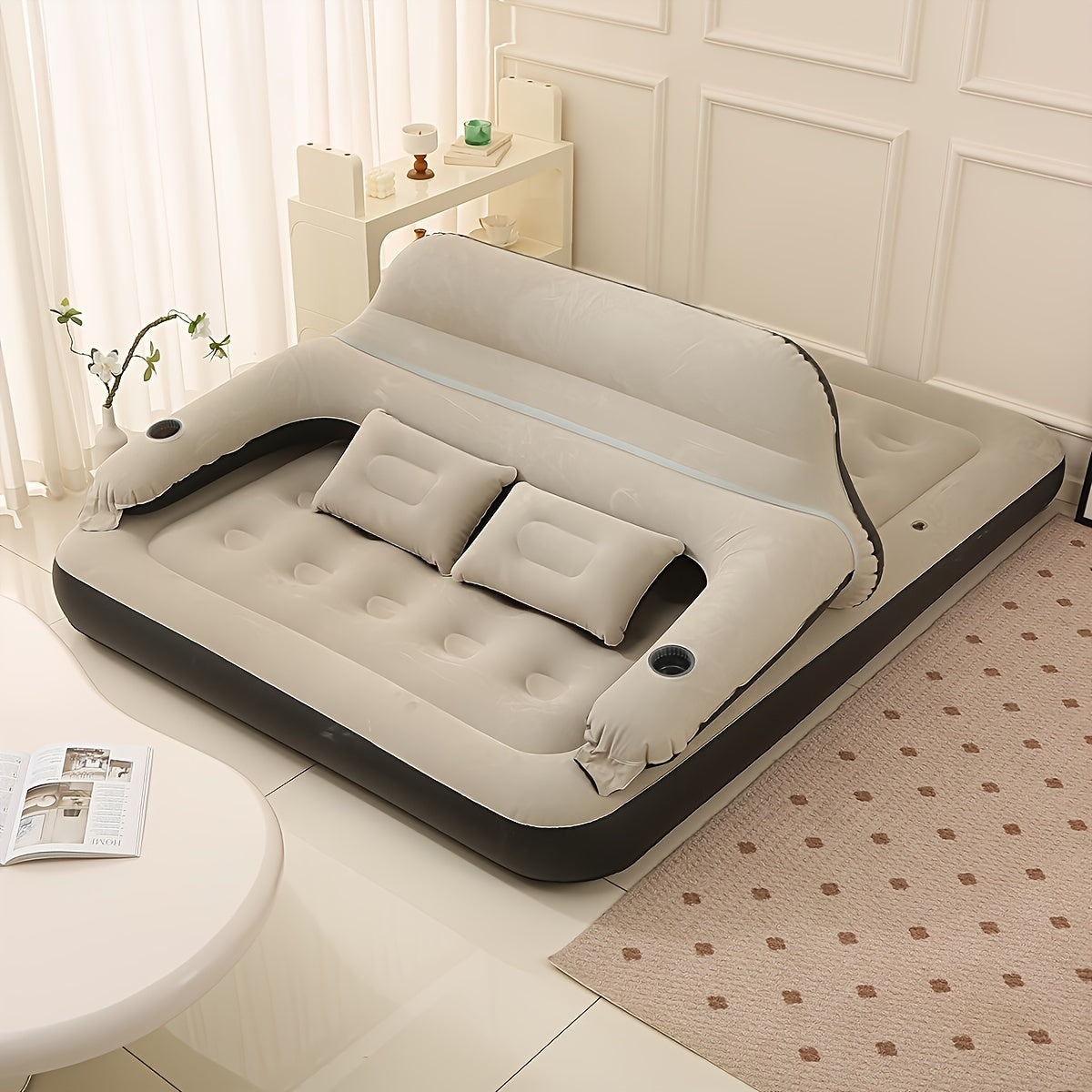 Skanto | AirComfort Mattress - Inflatable with Backrest for Luxury