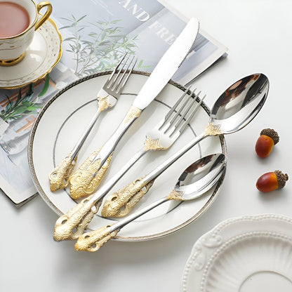 BowLift | Luxury Gold Cutlery Set