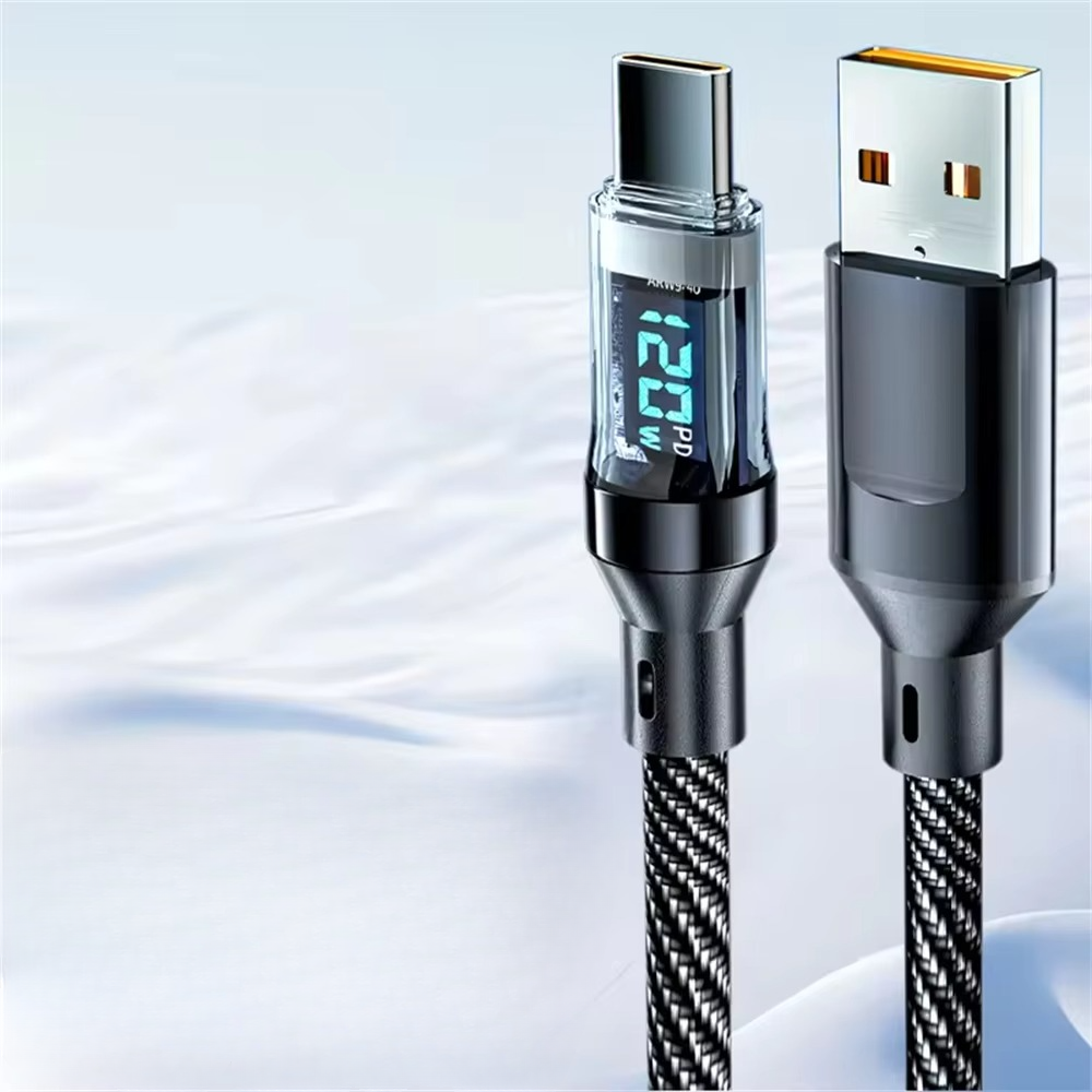 Skanto | Skanto 120W Type-C Fast Charging Cable with LED Display