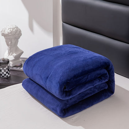 Luxurious flannel blanket for cozy home & travel