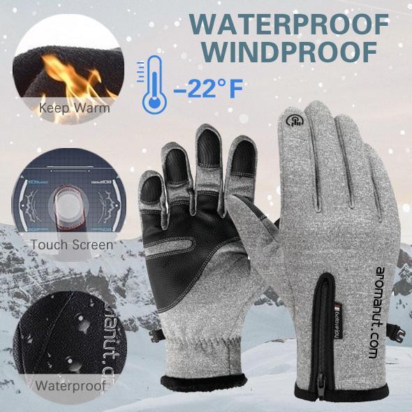 Skanto | Warm Thermal Gloves Cycling Running Driving Gloves