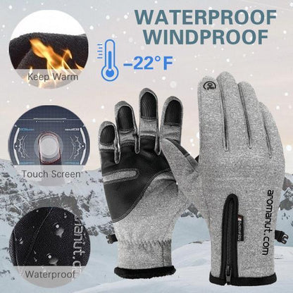 Skanto | Warm Thermal Gloves Cycling Running Driving Gloves