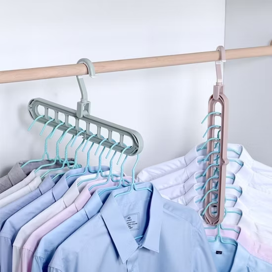 BowLift | 9 in 1 Wonder Hook Turbo — Finally order, space, and stress-free mornings in the wardrobe! (5 pieces)